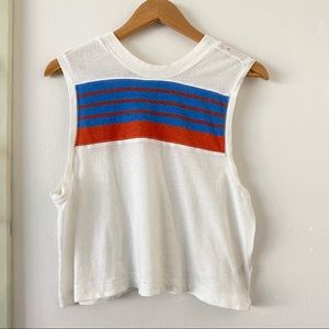 FREE PEOPLE • Crop Tee